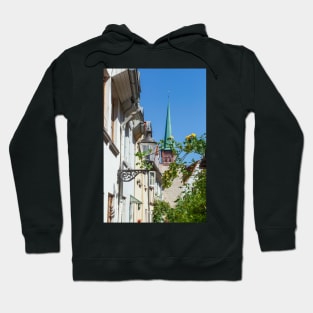 Schwanshof, Luebeck, Schleswig-Holstein, Germany, Europe Hoodie